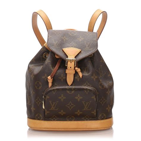 vintage louis vuitton montsouris backpack|Louis Vuitton monogram canvas backpack.